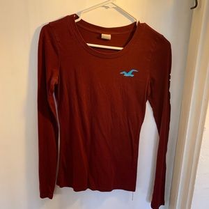 SOLD Hollister fitted long sleeve top
